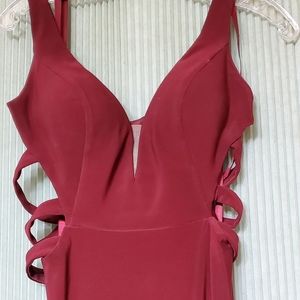 Prom dress, fit and flare style